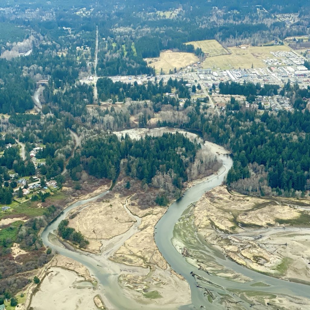 Parksville aerial image - UBCM Resolution - Supporting Climate-Resilient and Infrastructure-Ready Housing Targets